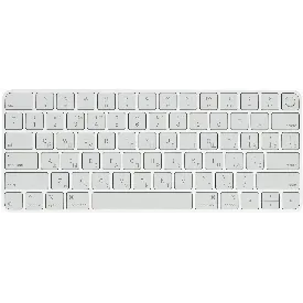 Клавиатура Apple Magic Keyboard TouchID USB-C, белый (MXCK3)