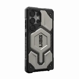 Чехол UAG Monarch Pro с MagSafe для Samsung Galaxy S25 Ultra, Titanium, титан (214461113636)