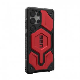 Чехол UAG Monarch Pro с MagSafe для Samsung Galaxy S25 Ultra, Crimson, красный (214461119494)