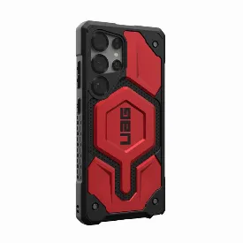 Чехол UAG Monarch Pro с MagSafe для Samsung Galaxy S25 Ultra, Crimson, красный (214461119494)