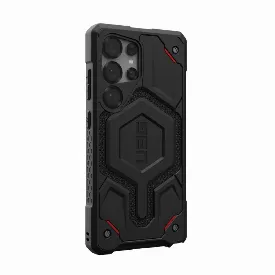 Чехол UAG Monarch Pro с MagSafe для Samsung Galaxy S25 Ultra, Kevlar Black, черный (214461113940)