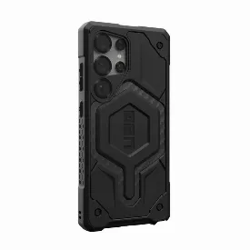 Чехол UAG Monarch Pro с MagSafe для Samsung Galaxy S25 Ultra, Carbon Fiber, карбон (214461114242)