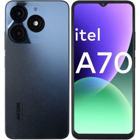 Смартфон Itel A70, 4/256 ГБ, Black, черный