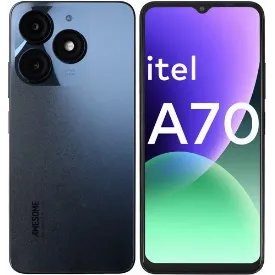 Смартфон Itel A70, 4/256 ГБ, Black, черный
