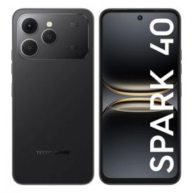 Смартфон Tecno Spark 40, 8/256 ГБ, Black, черный