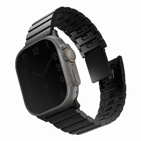Ремешок Uniq Strova MAG для Apple Watch 49/45/44/42 мм, Black, черный