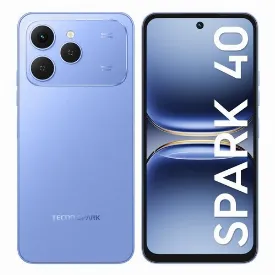 Смартфон Tecno Spark 40, 8/256 ГБ, Blue, голубой