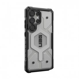Чехол UAG Pathfinder Clear с MagSafe для Samsung Galaxy S25 Ultra, Ice/Silver, серебристый