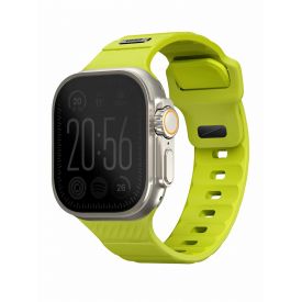 Ремешок Uniq Stride FKM Rubber для Apple Watch 49/45/44/42 мм, Lime Green, светло-зеленый