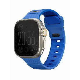 Ремешок Uniq Stride FKM Rubber для Apple Watch 49/45/44/42 мм, Blue, синий