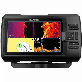 Эхолот Garmin STRIKER Vivid 7sv с датчиком GT52TM, черный