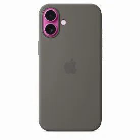 Чехол Apple iPhone 16 Plus Silicone Case Stone Gray, серый MYYC3
