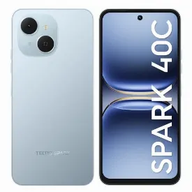 Смартфон Tecno Spark 40C, 8/256 ГБ, Blue, голубой