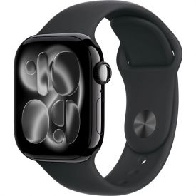 Умные часы Apple Watch Series 11 42 мм, M/L 140-245 мм, Jet Black Aluminium Case Black Sport Band