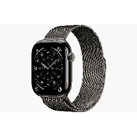 Умные часы Apple Watch Series 11 46 мм, Slate Titanium Case Slate Milanese Loop, M/L
