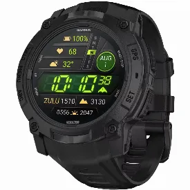 Умные часы Garmin Instinct 3, 50 мм, AMOLED Tactical Edition, Black, черный