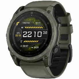 Умные часы Garmin Tactix 8, Amoled Edition, 51 мм, Sapphire Solver And Cerakote Coating Olive Drab