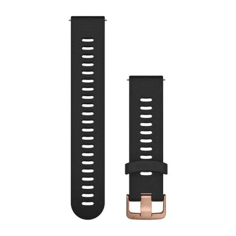 Garmin Quick Release Band, 20 мм, Black with Rose Gold Hardware