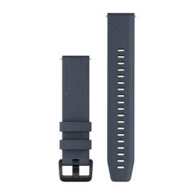 Ремешок Garmin Quick Release Band, 20 мм, Granite Blue Silicone With Hardware