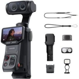 Cтабилизатор для смартфона Insta360 Luna Ultra Fill Light Bundle, Cosmic Black