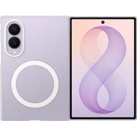 Чехол Galaxy Z Fold 8 Clear Magnet Case