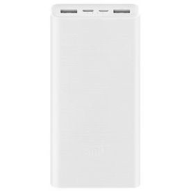Внешний аккумулятор Xiaomi Power Bank 3 (PLM18ZM), 20000 mAh, White, белый