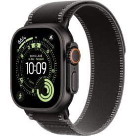 Часы Apple Watch Ultra 3 49 мм, Black Titanium Case with Black/Charcoal Trail Loop (S/M)