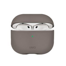 Чехол Uniq Lyden DS для Airpods 4, Flint Gray, серый
