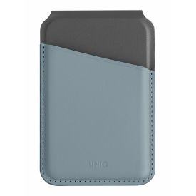 Кардхолдер-подставка Uniq LYDEN DS MagSafe, синий/черный