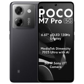 Смартфон POCO M7 Pro 5G, 8/256 ГБ, Black, черный