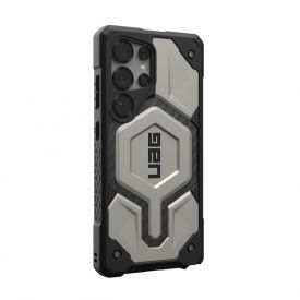 Чехол UAG Monarch Pro с MagSafe для Samsung Galaxy S25 Ultra, Titanium, титан (214461113636)