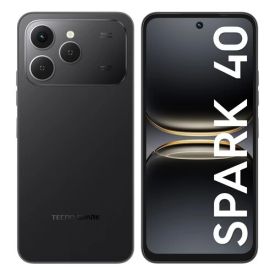 Смартфон Tecno Spark 40, 8/256 ГБ, Black, черный