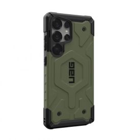 Чехол UAG Pathfinder с MagSafe для Samsung Galaxy S25 Ultra, Olive Drab, оливковый