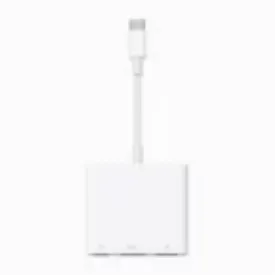 Сетевое зарядное устройство Apple USB-C Digital AV Multiport Adapter (MUF82), белый