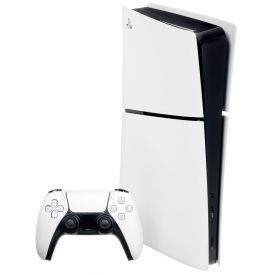 Игровая консоль Sony PS5 Digital Edition 1TB, White, белый