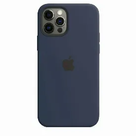 Чехол Apple iPhone 12/ 12 Pro Silicon Case, Deep Navy, синий