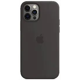 Чехол Apple iPhone 12 Pro Max Silicon Case, Black, черный