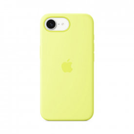 Чехол Apple iPhone 16e Silicone Case, Neon Yellow, желтый неон