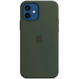 Чехол Apple iPhone 12/ 12 Pro Silicon Case, Cyprus Green, зеленый