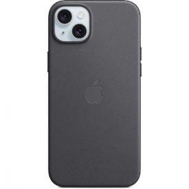 Чехол iPhone 15 Plus FineWoven Case MagSafe, Black, черный