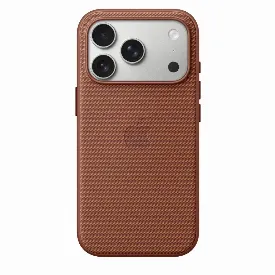 Чехол Apple TechWoven Case with MagSafe/Camera Control для iPhone 17 Pro, (MGF64), Sienna, коричневый