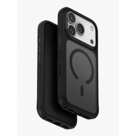 Чехол Uniq Veren для iPhone 17 Pro Max, Smoky Frost, черный
