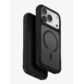 Чехол Uniq Veren для iPhone 17 Pro Max, Smoky Frost, черный