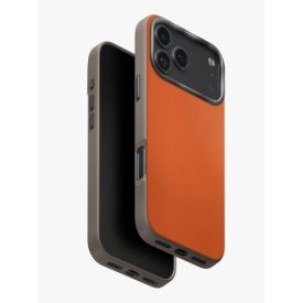 Чехол Uniq Lyden DS для iPhone 17 Pro Max, Flame Orange/Flint Grey, оранжевый/серый