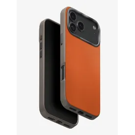 Чехол Uniq Lyden DS для iPhone 17 Pro Max, Flame Orange/Flint Grey, оранжевый/серый
