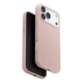 Чехол Uniq Lino для iPhone 17 Pro Max, Blush Pink, розовый