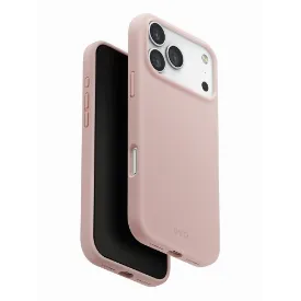 Чехол Uniq Lino для iPhone 17 Pro Max, Blush Pink, розовый