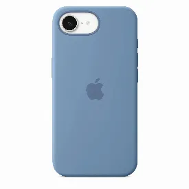 Чехол Apple iPhone 16e Silicone Case with MagSafe MD3Q4, Winter Blue, Синий