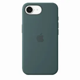 Чехол Apple iPhone 16e Silicone Case with MagSafe MD3X4, Lake Green, Зеленый