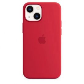 Чехол Apple iphone 13 mini Silicone Case, Red, красный